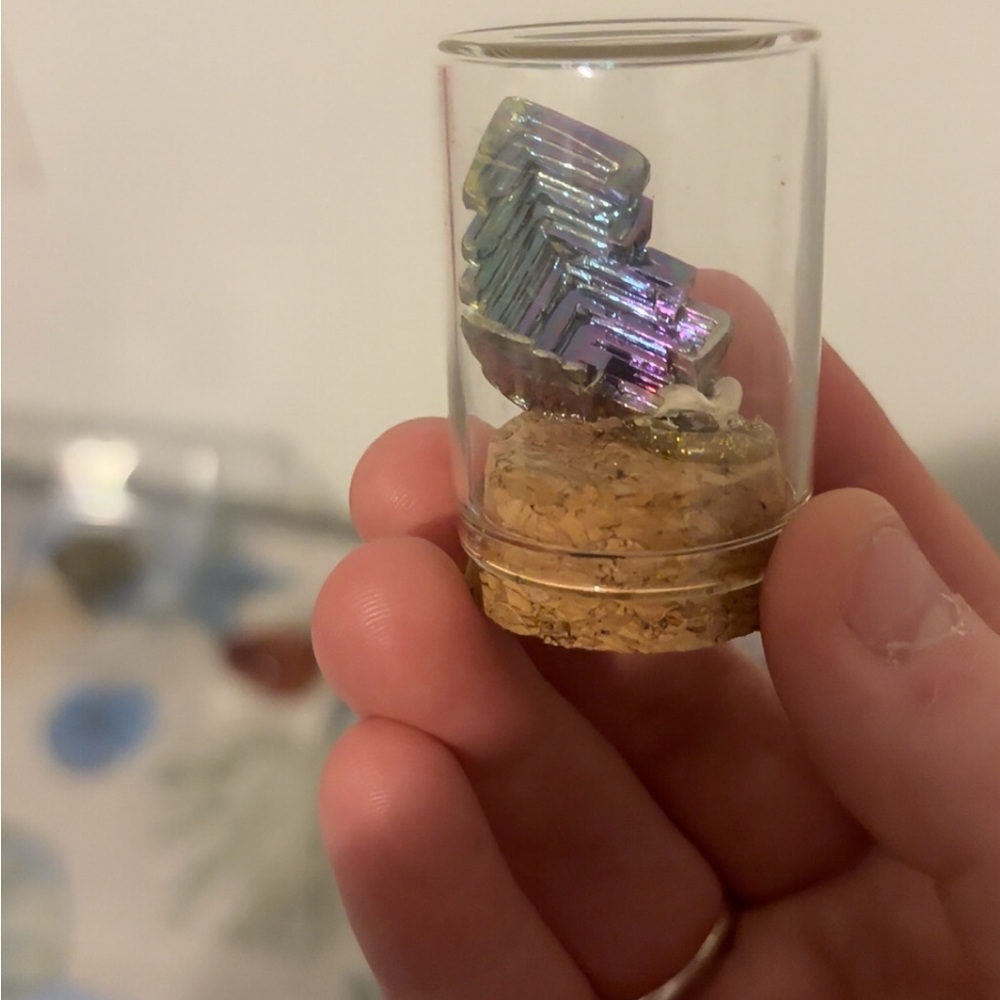 Mini Bismuth Specimen - Picture 2 of 2